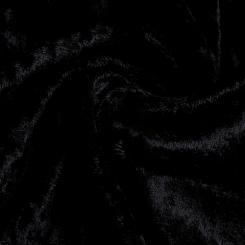 Spinola Pannesamt schwarz uni 