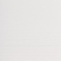 Nelson, Waffelpique, uni weiß 