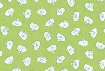 Junge Linie Schafe grün 