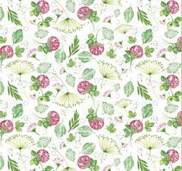 Klee und Dill Baumwollwebstoff 