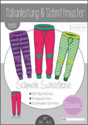 Schmale Sweathose Kibadoo Kinder 