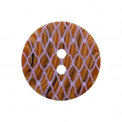 Knopf Holzoptik 25 mm 