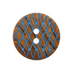 Knopf Holzoptik 25 mm 