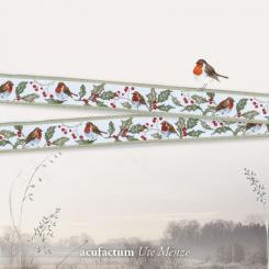 Acufactum Webband Rotkehlchen 