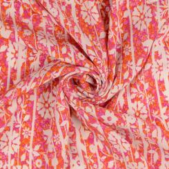 Viskosewebware orange 