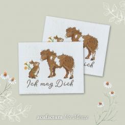 Ich mag Dich Pferd und Hase 