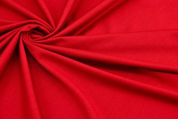 Viskosejersey uni rot 