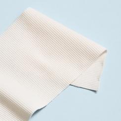 Organic Rib creamy white 