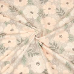 Pastell Flowers natur 