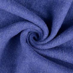 Wollfleece blau 