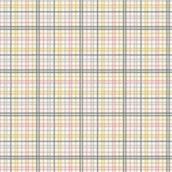 Webstoff Texel weißbunt   Karo 