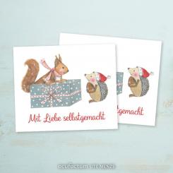 Patch Eichhörnchen und Igel 