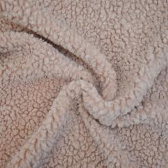 Wollfleece Teddy rosé 