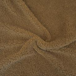 Wollfleece Teddy braun 