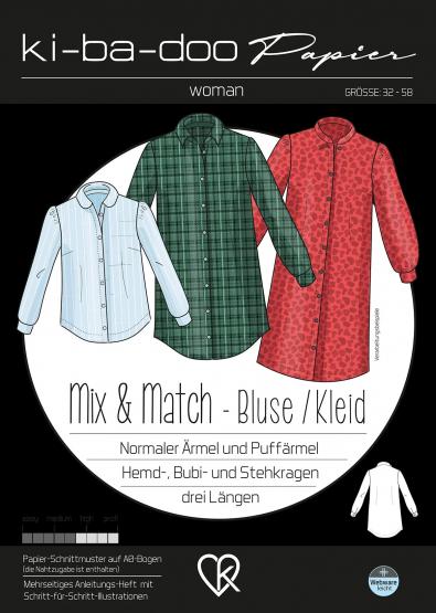 Mix&Match Bluse/Kleid Kibadoo 