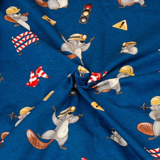 Baustelle blau 