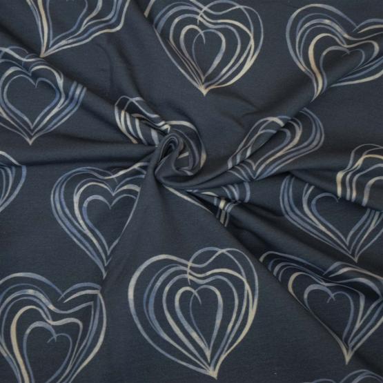 Love Heart blau 
