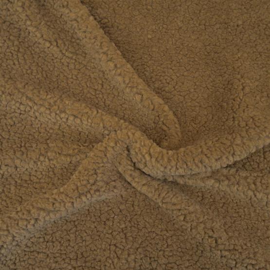 Wollfleece Teddy braun 